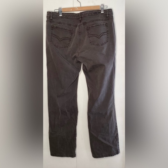 Luisa Cerano Women's soft brown bootcut jeans size 12 - Picture 2 of 11